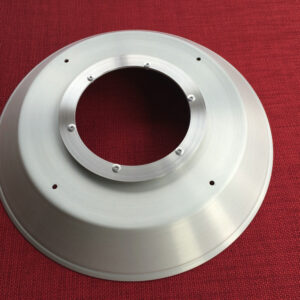 Louvered Lower Plate with Rain Deflector Ring