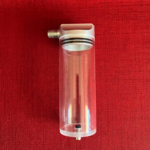 Shatter-Resistant Acrylic Water Collector Assembly for PM10 Inlets